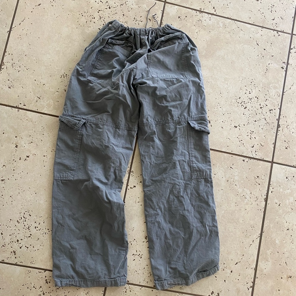 Men's Gray Cargo Pants